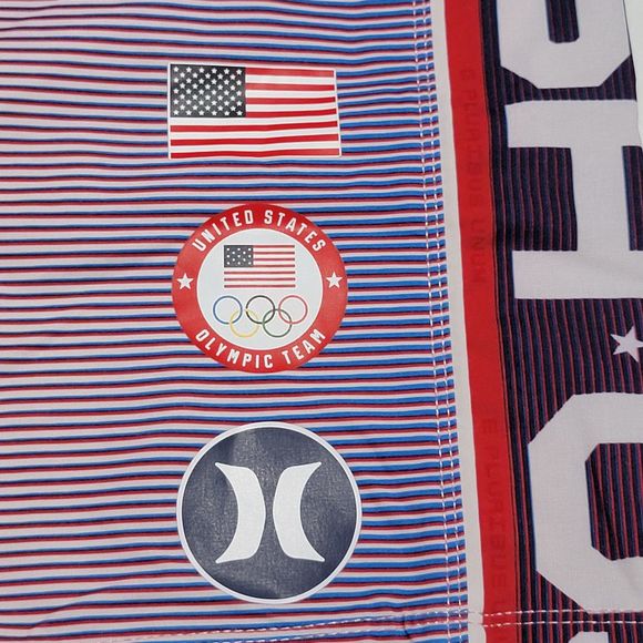 Hurley USA Olympic Board Shorts - Size 30 - Picture 3 of 7